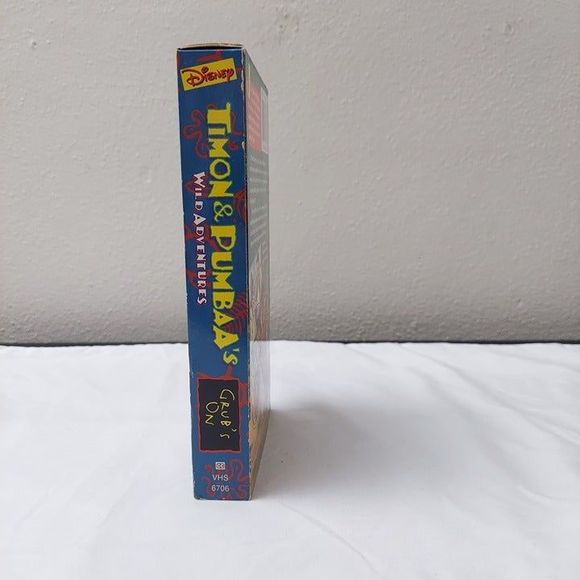 Disney's Timon and Pumbaa's Wild Adventures Grub's On VHS 1996 Vintage Kid - Picture 2 of 6